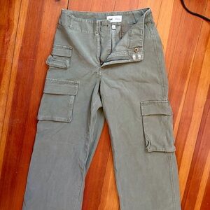 TNA Olive Cargo Pants